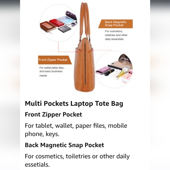 EDODAY Laptop Tote/Bag - Picture 15 of 16